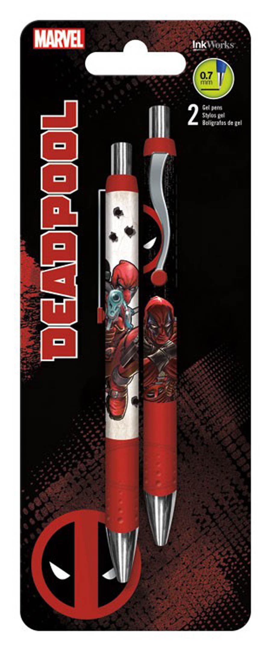 Deadpool Gel Pen 2-Pack