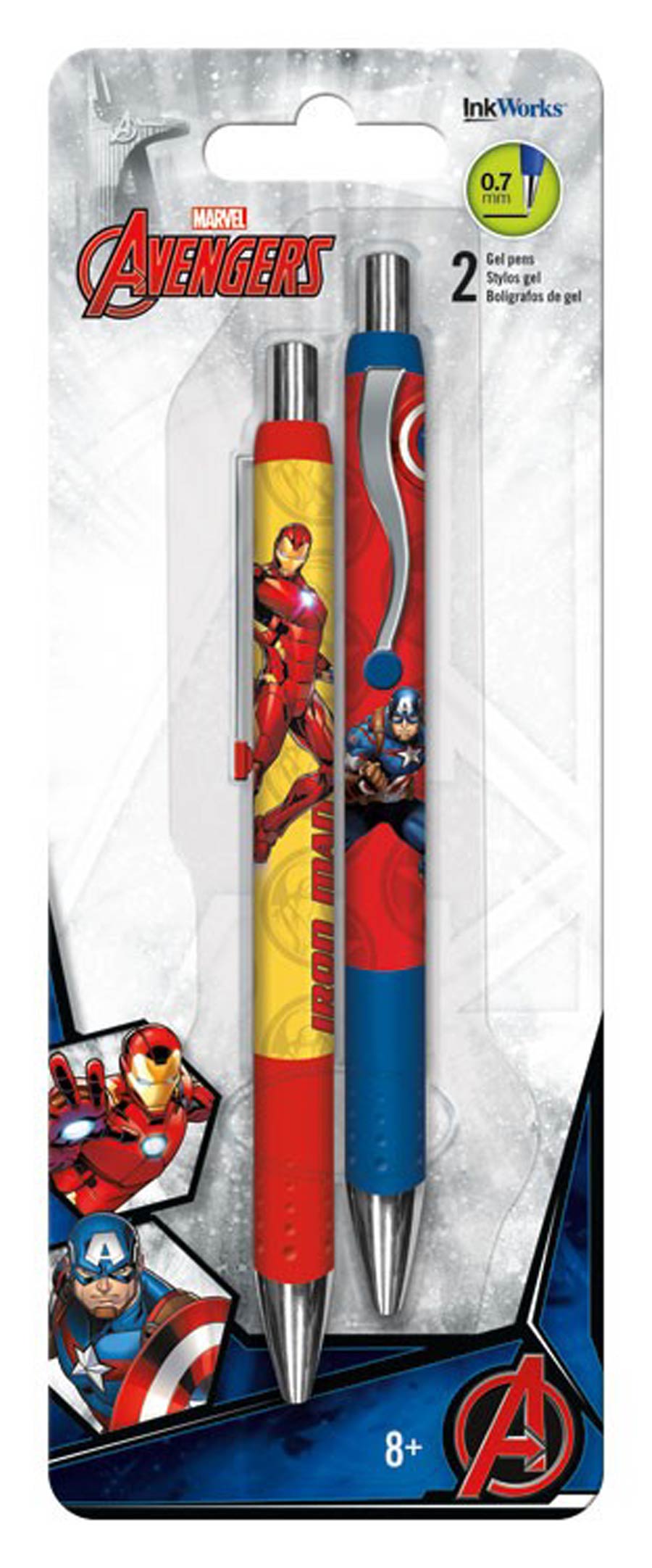 Avengers Gel Pen 2-Pack