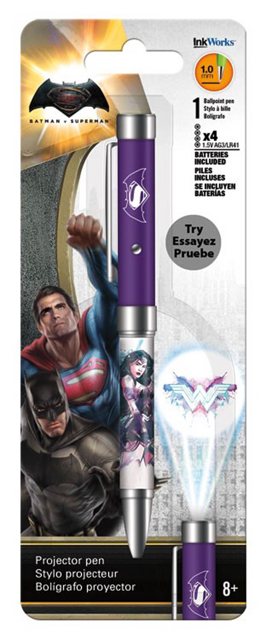 Batman v Superman Dawn Of Justice Wonder Woman Projector Pen