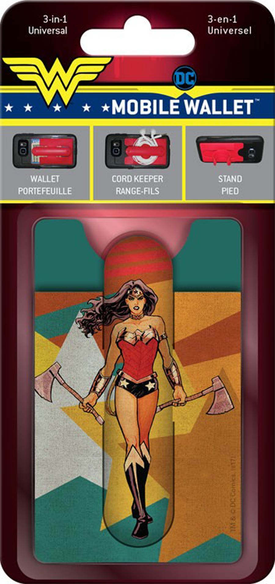Wonder Woman Double Axe Mobile Wallet
