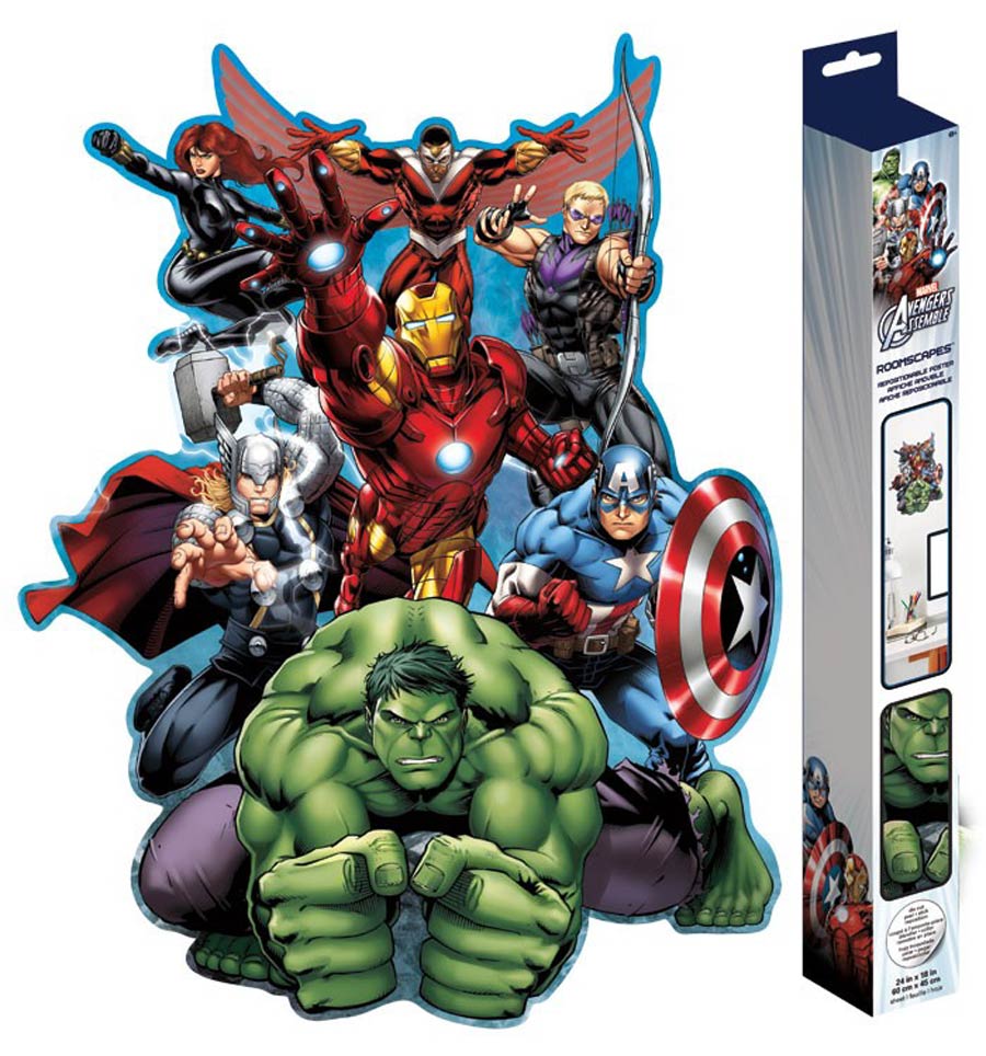 Avengers Assemble 18x24-inch RoomScapes Poster Decal