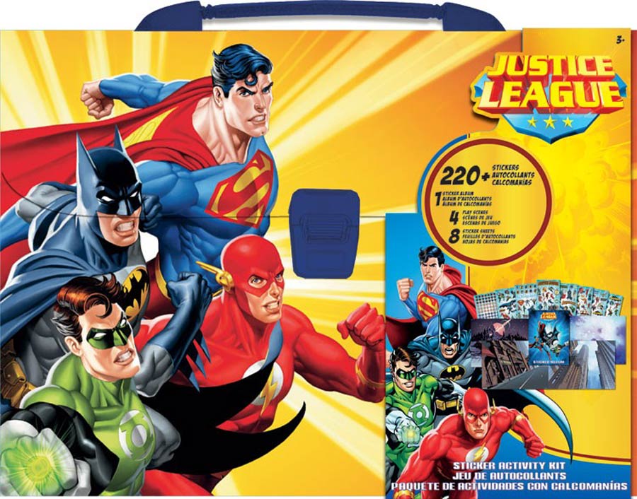 Justice League My Sticker Activity Kit