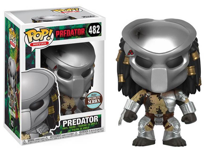 POP Movies 482 Predator Masked Predator Vinyl Figure