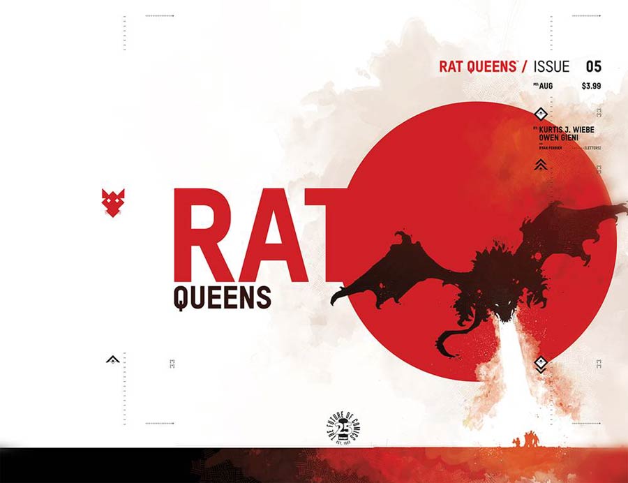 Rat Queens Vol 2 #5 Cover C Variant Jonathan Hickman Month Cover