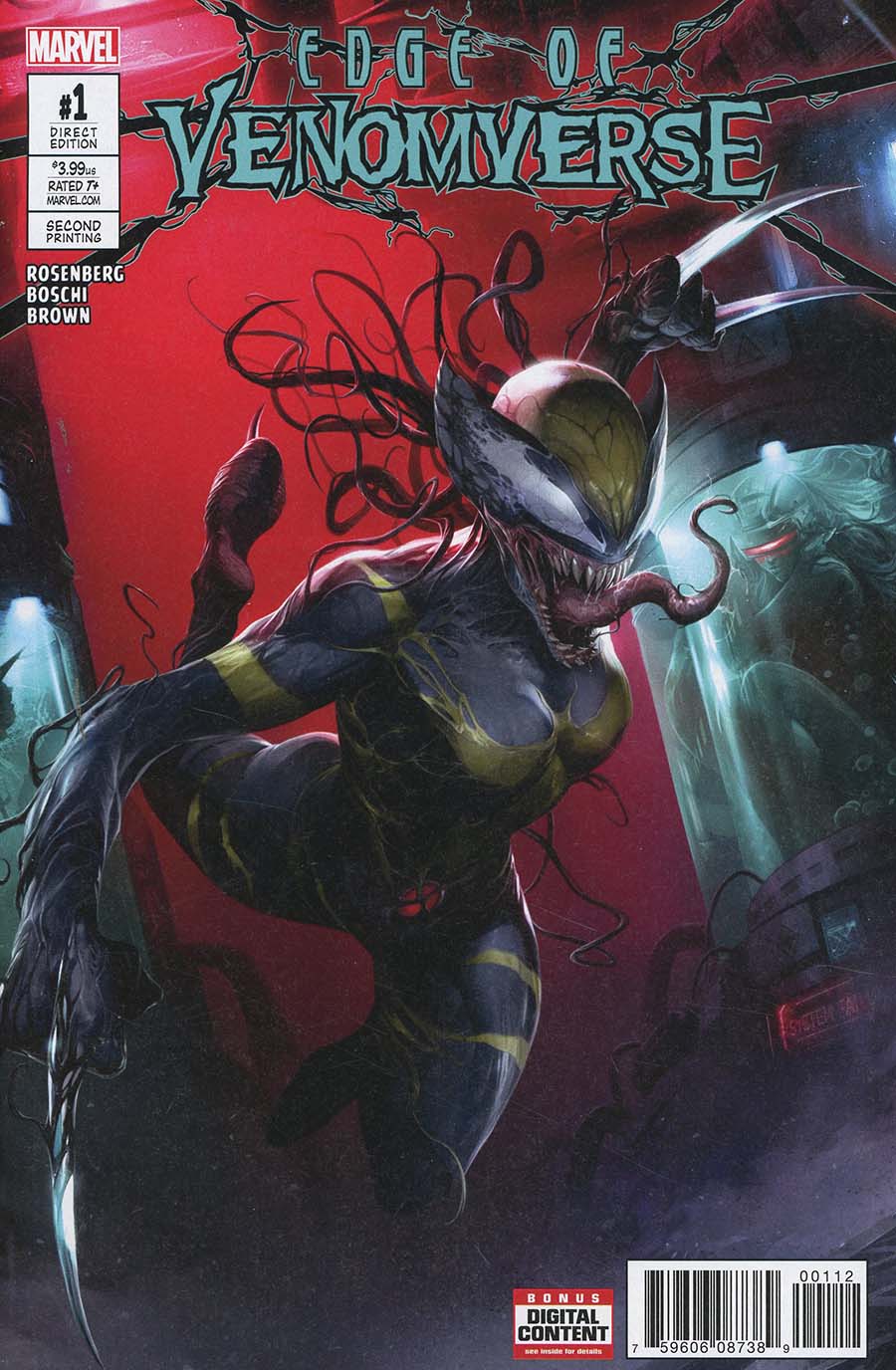 Edge Of Venomverse #1 Cover E 2nd Ptg Variant Francesco Mattina Cover