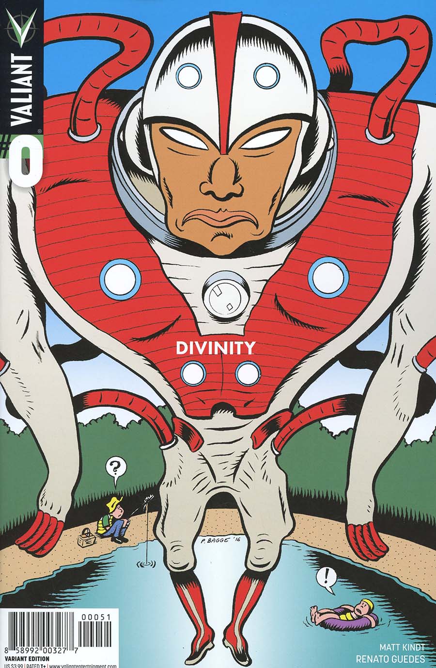Divinity Vol 4 #0 Cover E Incentive Peter Bagge Variant Cover