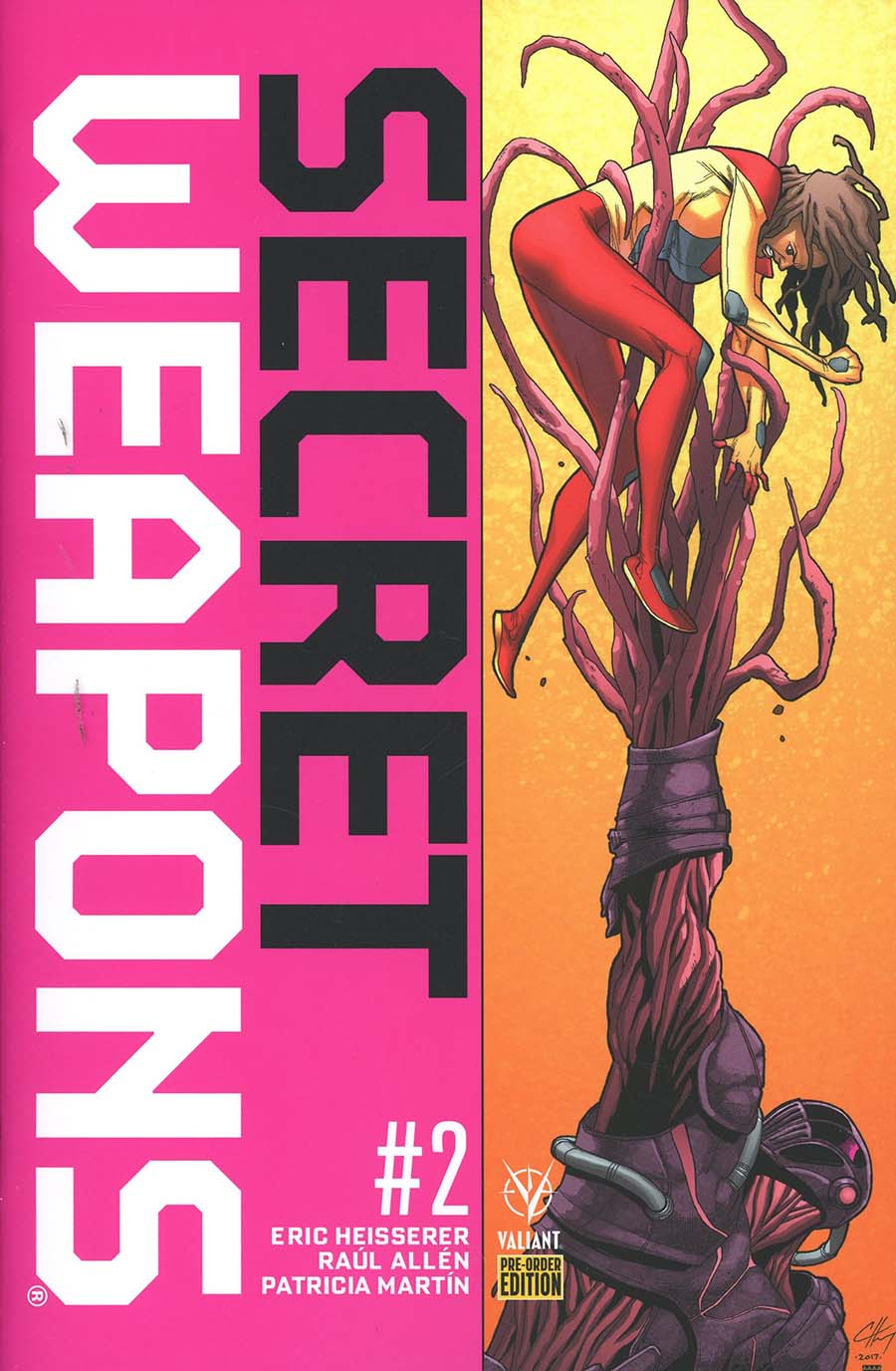 Secret Weapons Vol 2 #2 Cover F Variant Clayton Henry 2nd Ptg Cover