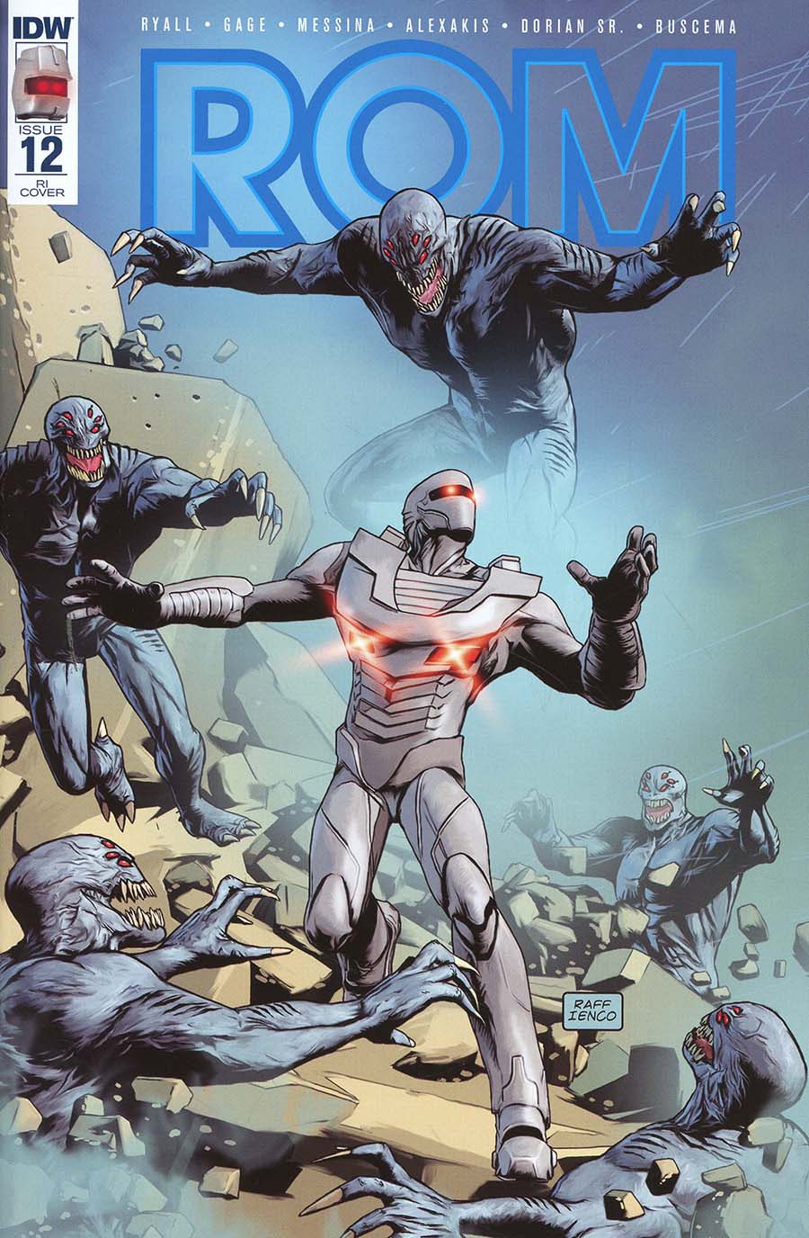 ROM Vol 2 #12 Cover E Incentive Raffaele Ienco Variant Cover