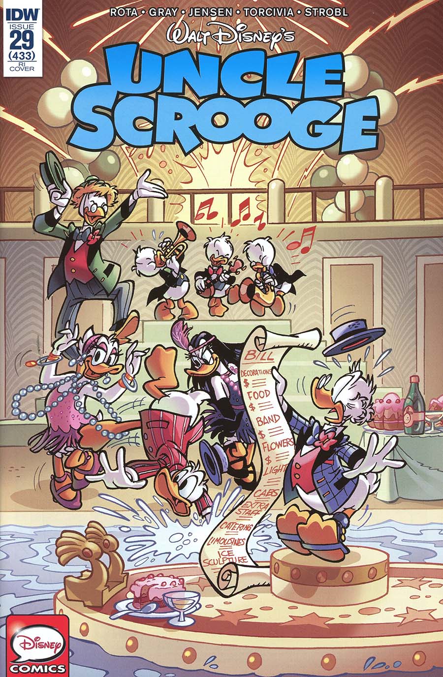 Uncle Scrooge Vol 2 #29 Cover C Incentive Massimo Fecchi Variant Cover