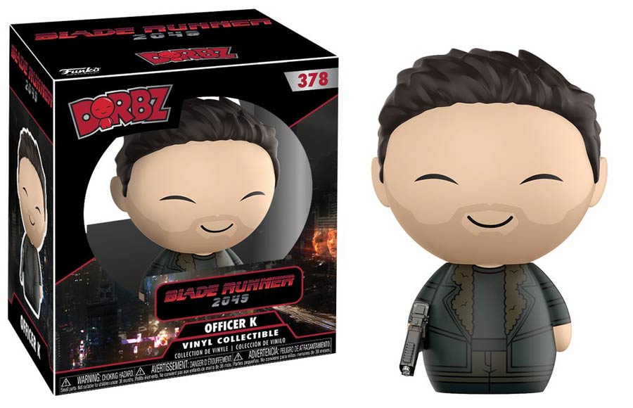 Dorbz 378 Blade Runner 2049 Officer K Vinyl Figure
