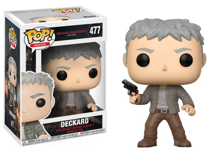 POP Movies 477 Blade Runner 2049 Deckard Vinyl Figure