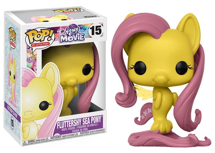 POP My Little Pony 15 Fluttershy Sea Pony Sea Pony Vinyl Figure