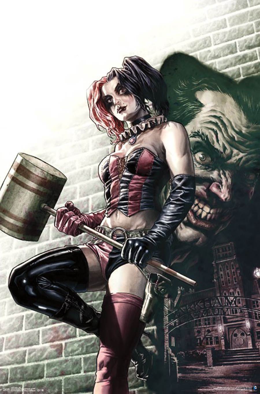 Arkham Harley Quinn The Wall Poster