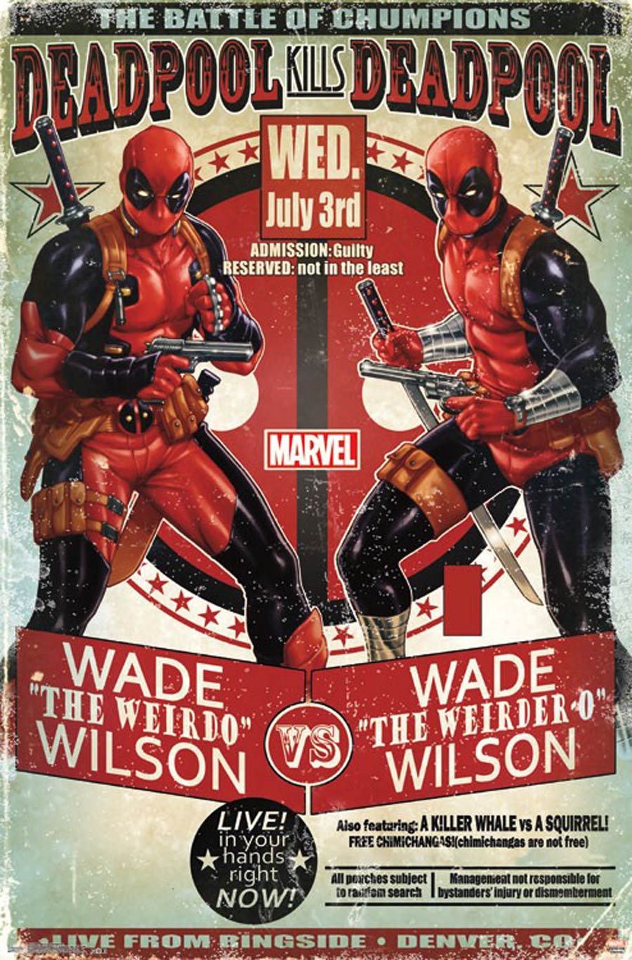 Deadpool Chumpions Poster
