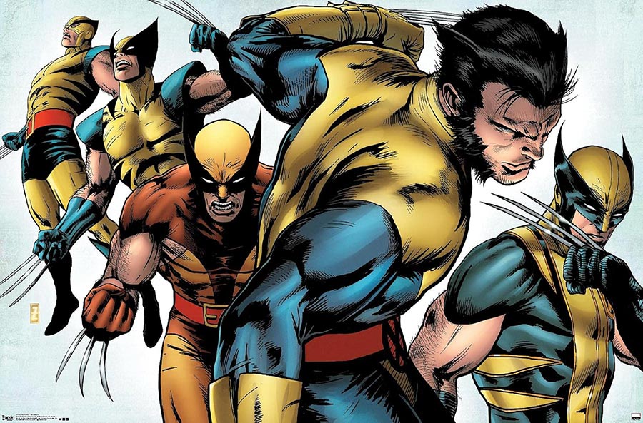 Wolverine Evolution Poster