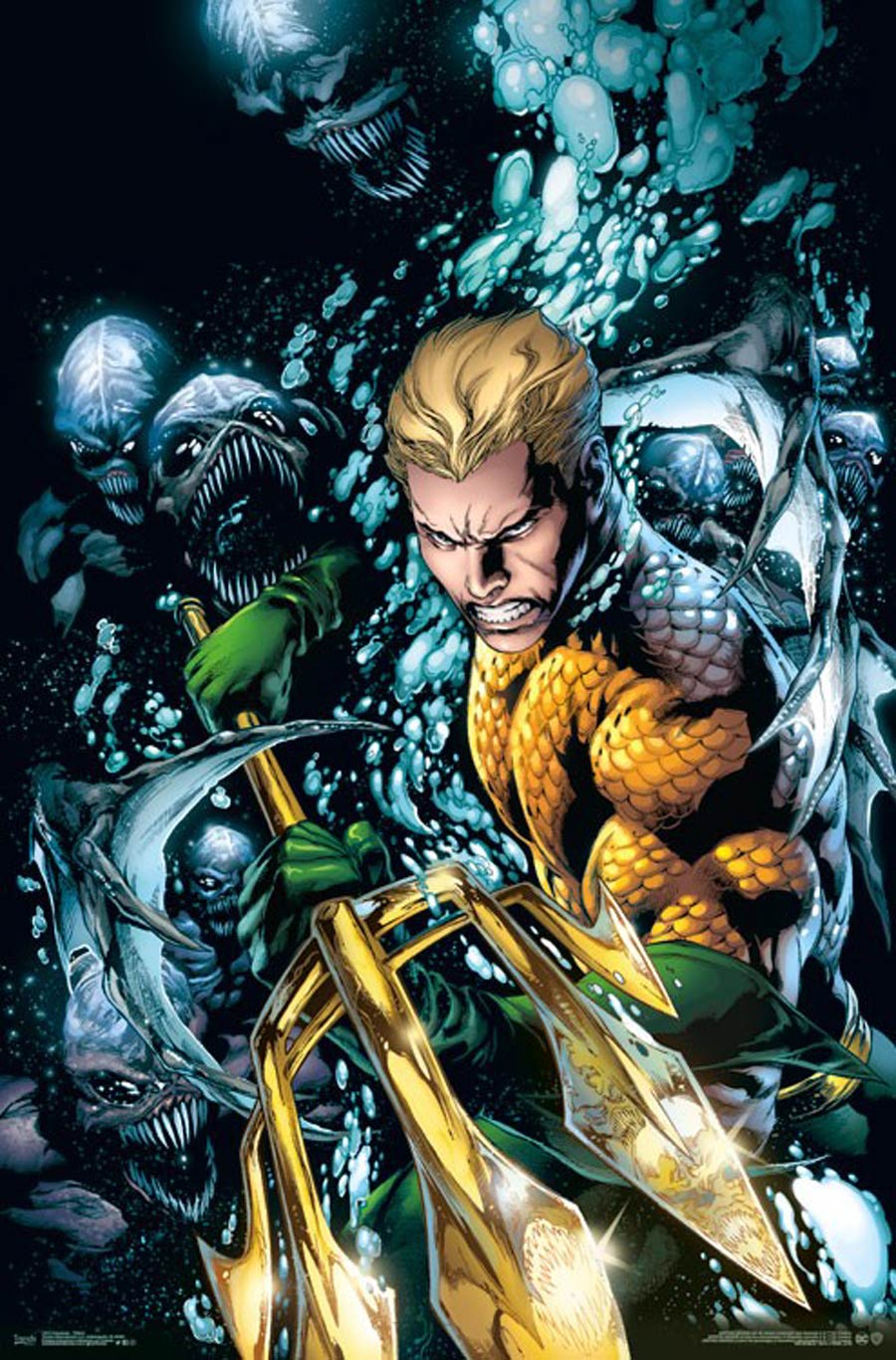 Aquaman Trident Poster
