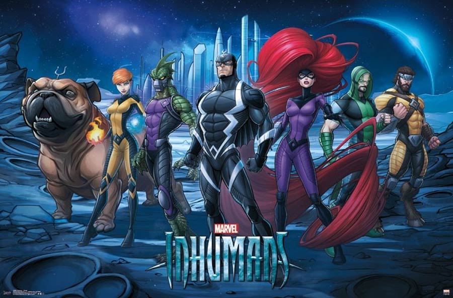Inhumans Group Poster