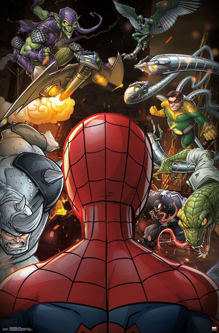Spider-Man Villains Poster