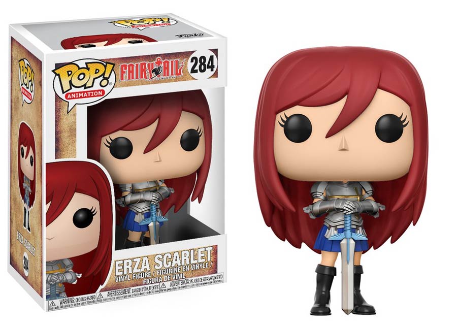 POP Animation 284 Fairy Tail Erza Scarlet Vinyl Figure
