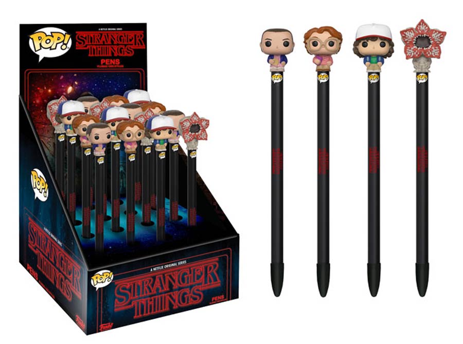 POP Stranger Things Pen Topper 16-Piece Display