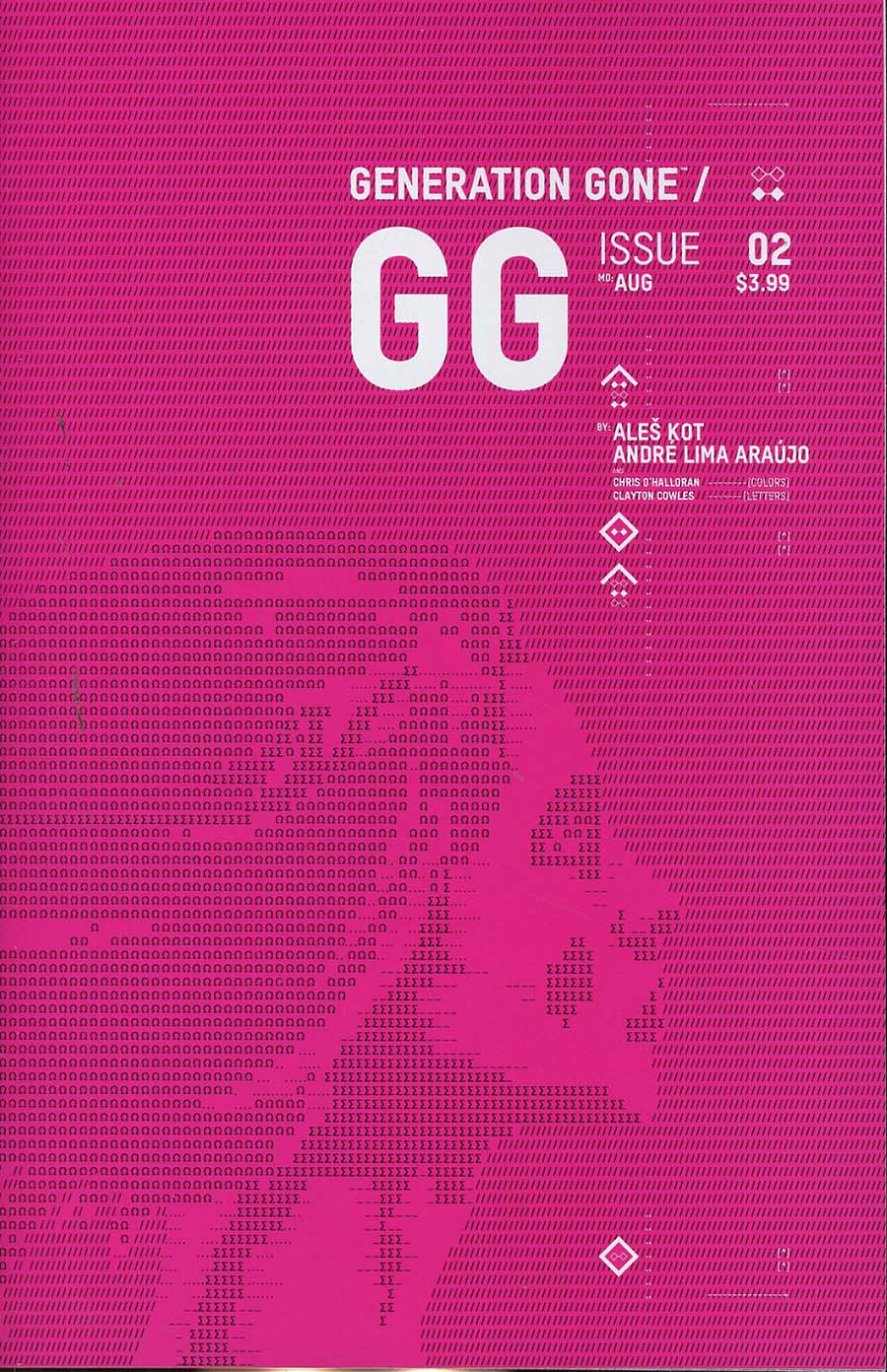 Generation Gone #2 Cover B Variant Jonathan Hickman Month Cover