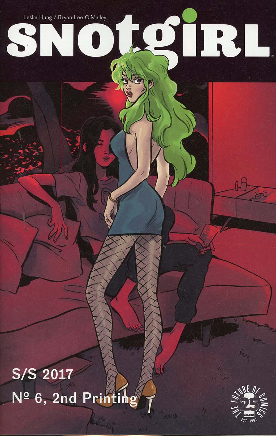 Snotgirl #6 Cover B 2nd Ptg Leslie Hung Variant Cover