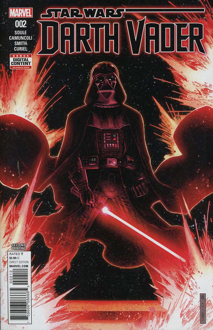 Darth Vader Vol 2 #2 Cover C 2nd Ptg Jim Cheung Variant Cover