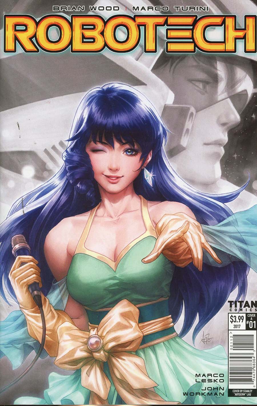 Robotech Vol 3 #1 Cover I 2nd Ptg Stanley Artgerm Lau Variant Cover
