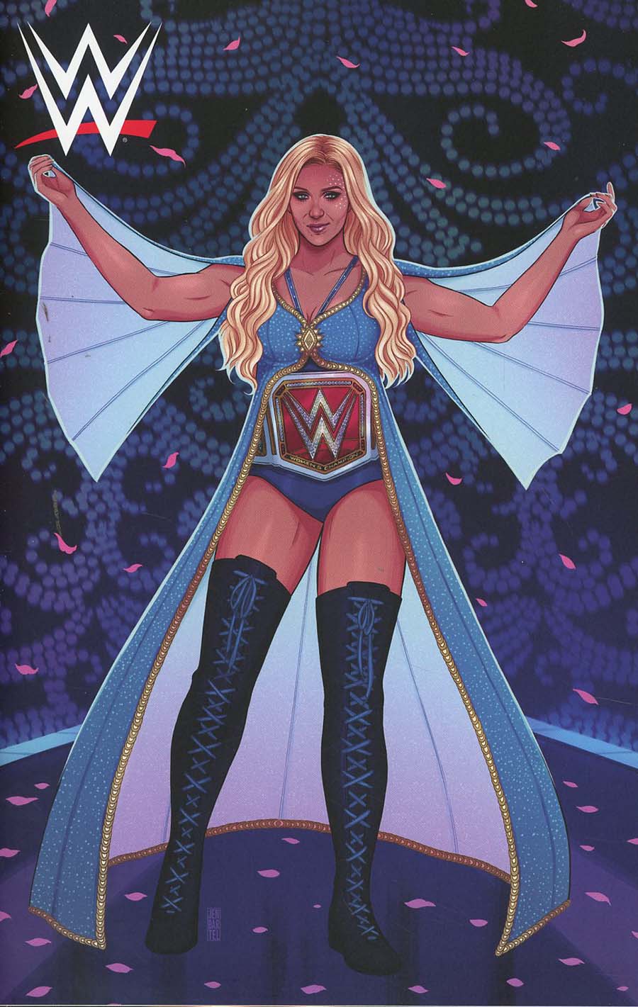 WWE #8 Cover D Incentive Jen Bartel Charlotte Virgin Variant Cover