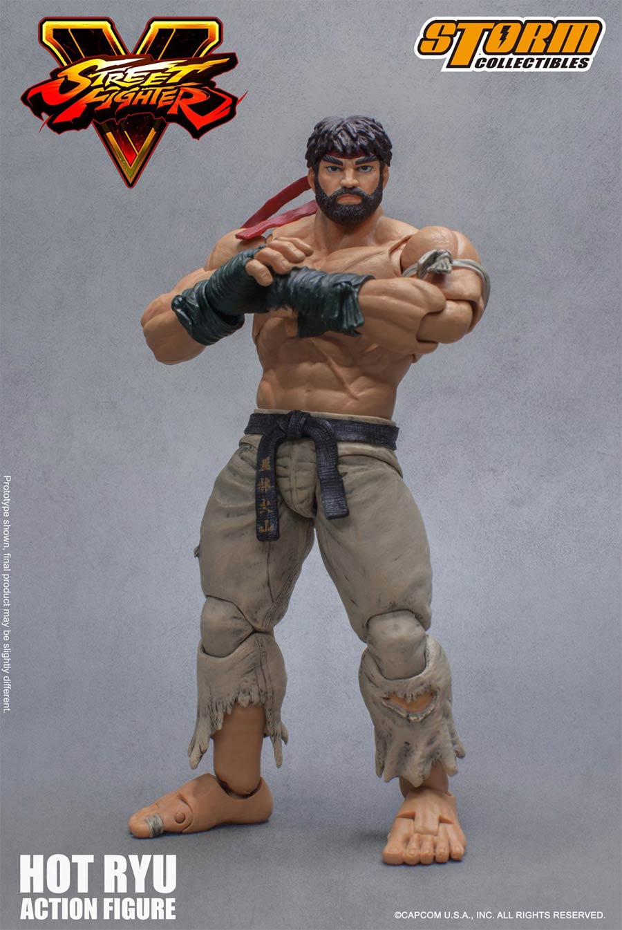 Street Fighter V 1/12 - Ryu SDCC 2017 Hot Ryu White Pants Version Action Figure
