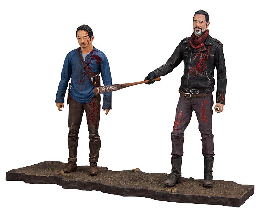 Walking Dead TV Negan & Glenn Deluxe 5-Inch 2-Pack Action Figure