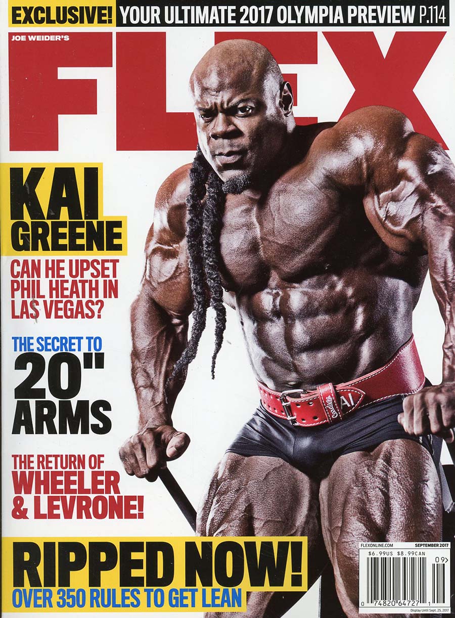 Flex Magazine Vol 34 #8 September 2017