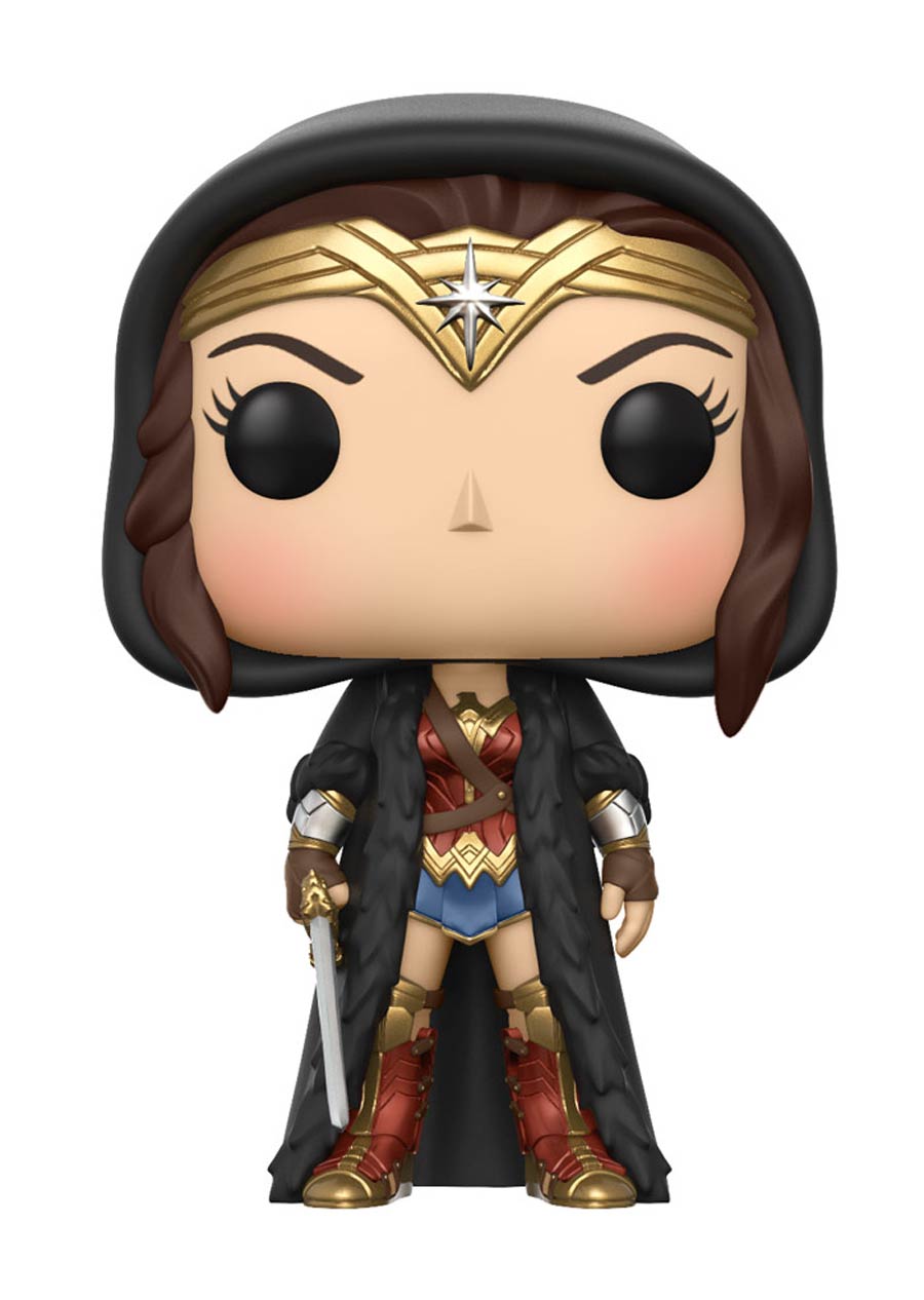 POP Heroes DC Wonder Woman Movie Wonder Woman With Cloak Vinyl Figure