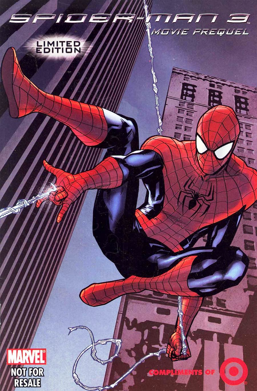 Spider-Man 3 Movie Prequel Target Giveaway