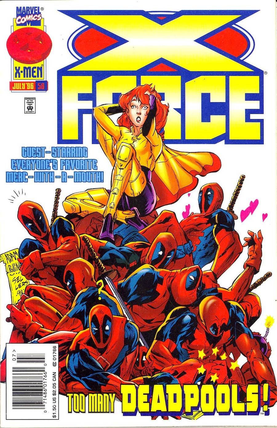 X-Force #56 Cover B Newsstand Edition