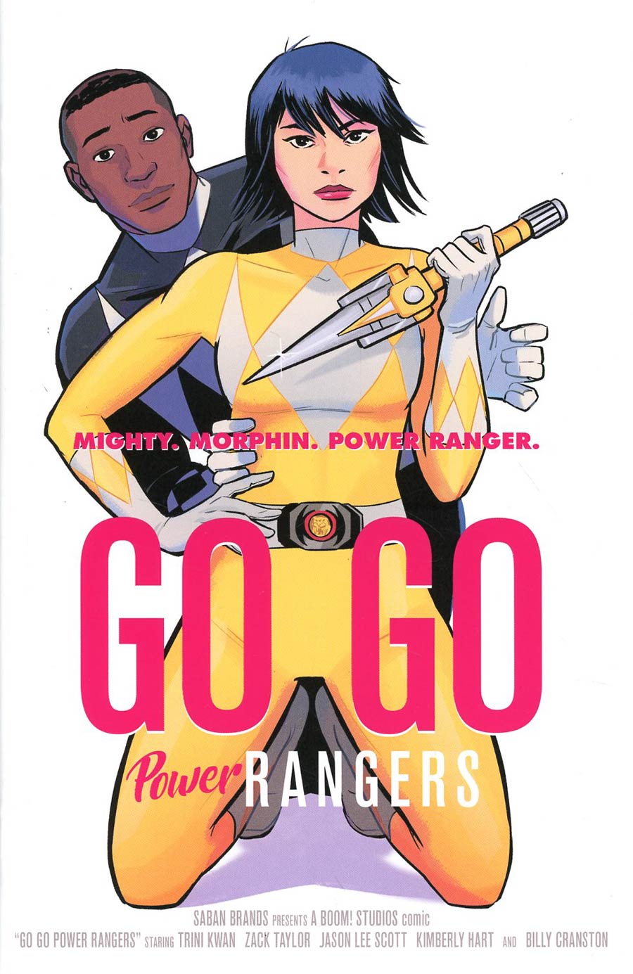 Sabans Go Go Power Rangers #2 Cover E Incentive Natacha Bustos Homage Virgin Variant Cover