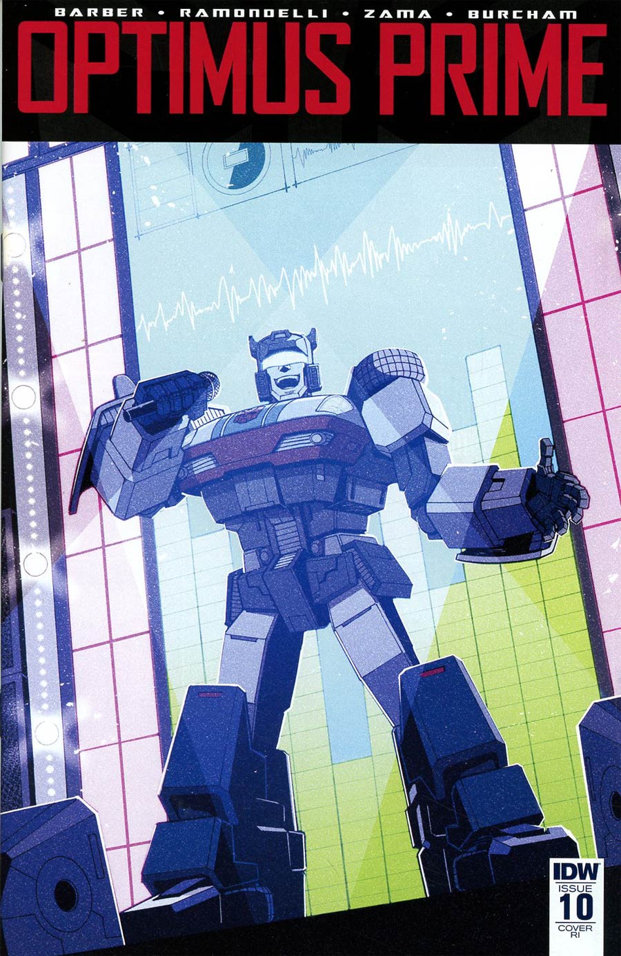 Optimus Prime #10 Cover D Incentive Andrew MacLean Variant Cover