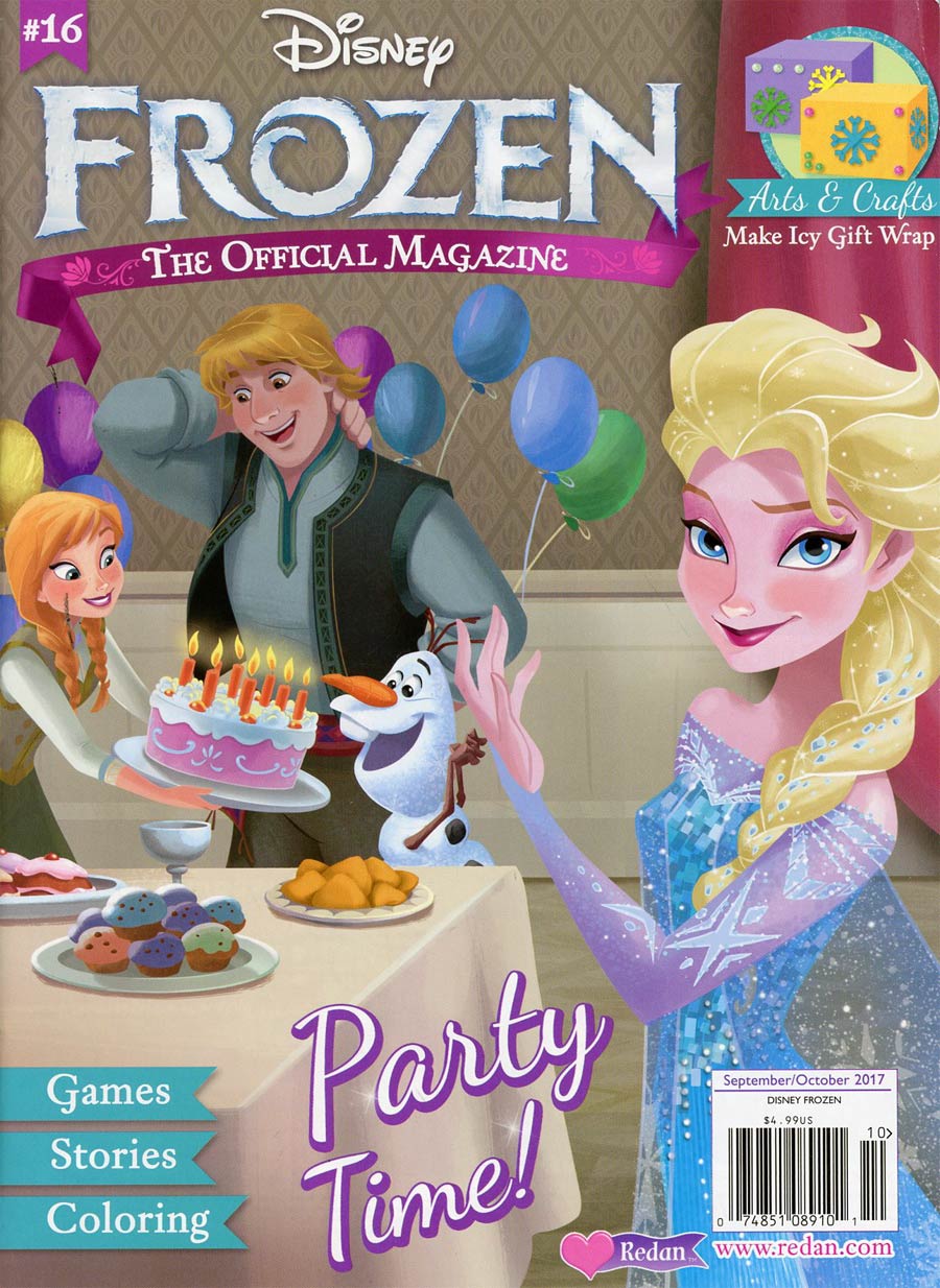 Disney Frozen The Official Magazine #16 September / October 2017