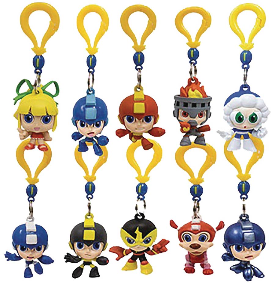 Mega Man Figure Hangers Blind Mystery Box 24-Piece Display