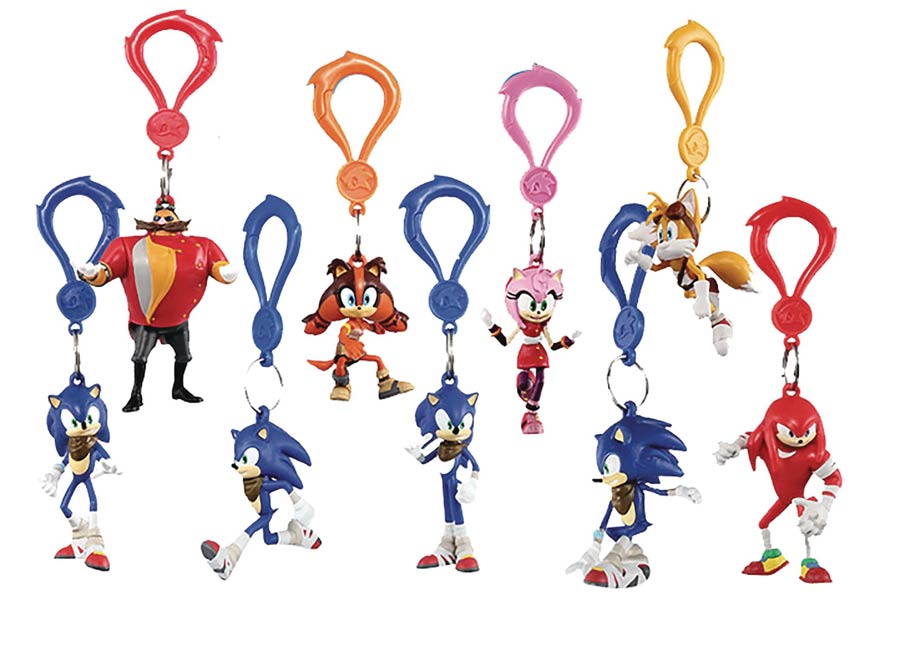 Sonic Boom Figure Hangers Blind Mystery Box 24-Piece Display