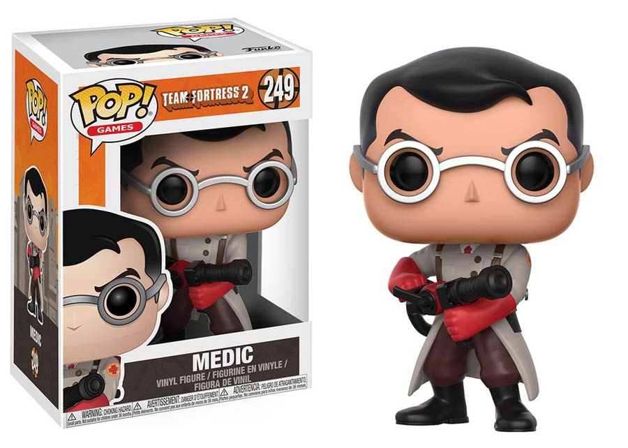 POP Games 249 Team Fortress 2 Medic Vinyl Figure