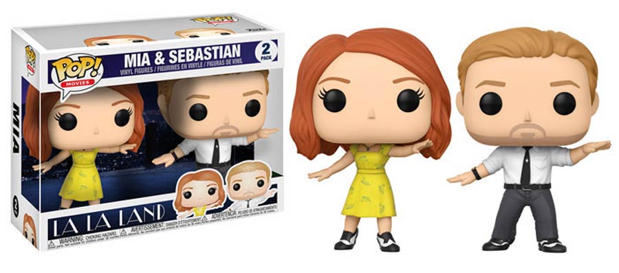 POP Movies La La Land Mia And Sebastian 2-Pack Vinyl Figure
