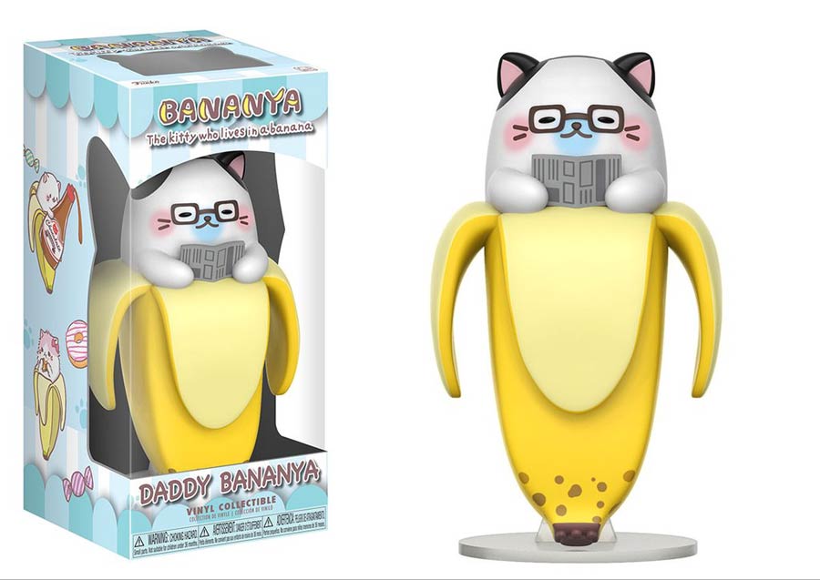 Bananya Daddy Bananya Vinyl Figure