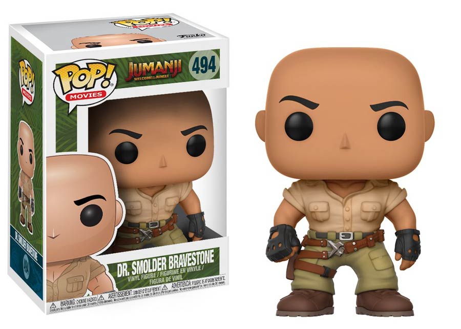 POP Movies 494 Jumanji Welcome To The Jungle Dr Smolder Bravestone Vinyl Figure