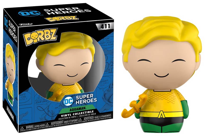 Dorbz 411 DC Super Heroes Aquaman Vinyl Figure