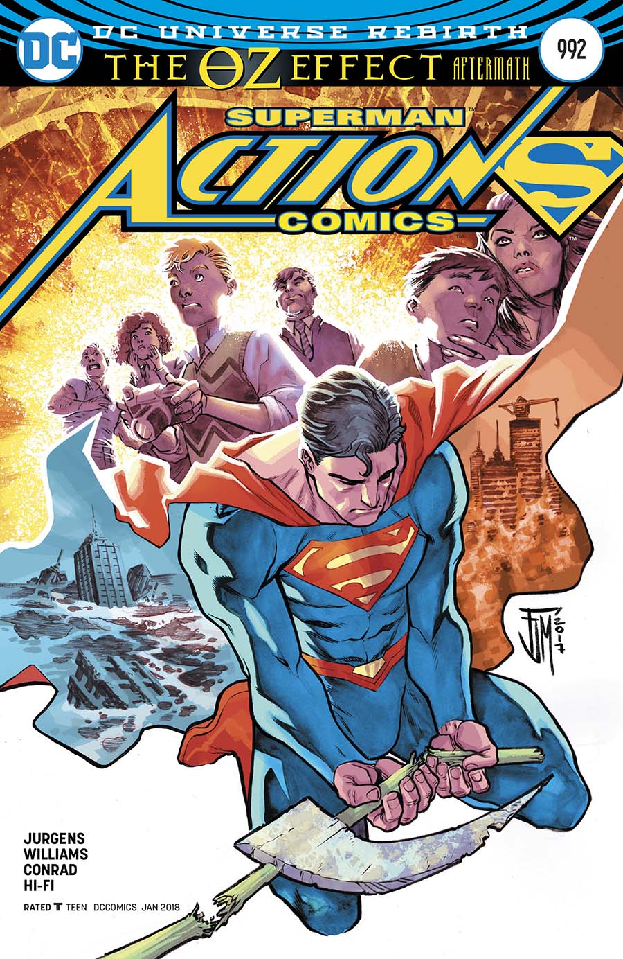 Action Comics Vol 2 #992 Cover A Regular Francis Manapul Cover