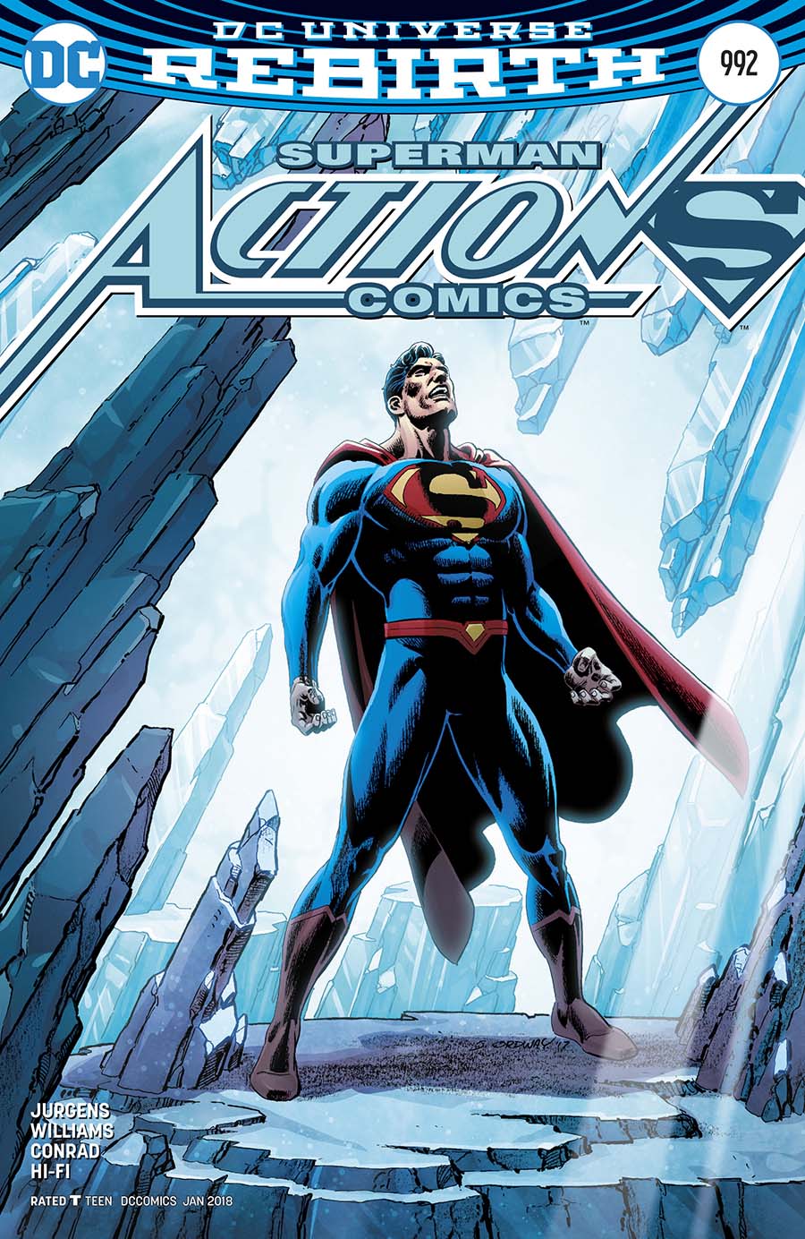 Action Comics Vol 2 #992 Cover B Variant Jerry Ordway Cover