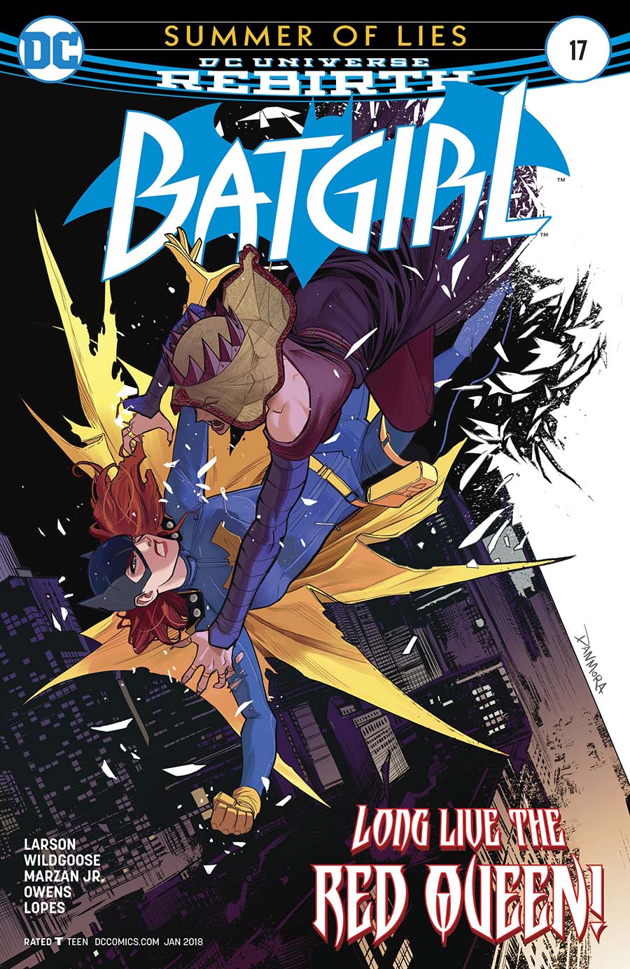 Batgirl Vol 5 #17 Cover A Regular Dan Mora Cover