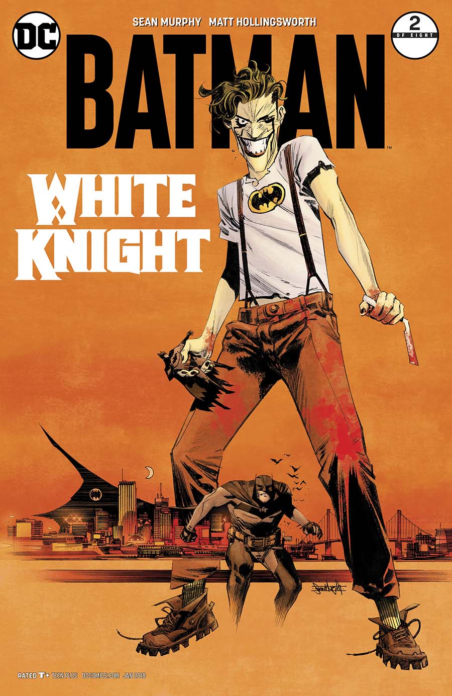 Batman White Knight #2 Cover B Variant Sean Murphy Cover