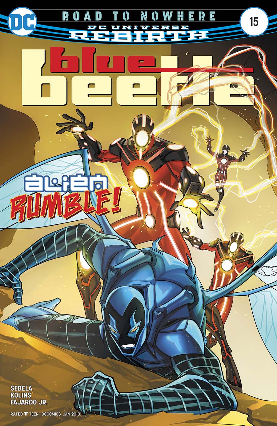 Blue Beetle (DC) Vol 4 #15 Cover A Regular Thony Silas Cover